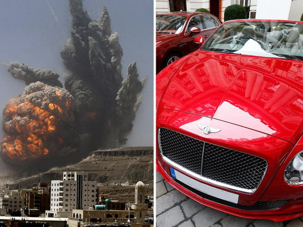 Hứa thưởng xe Bentley cho phi công tham gia không kích Yemen ảnh 1