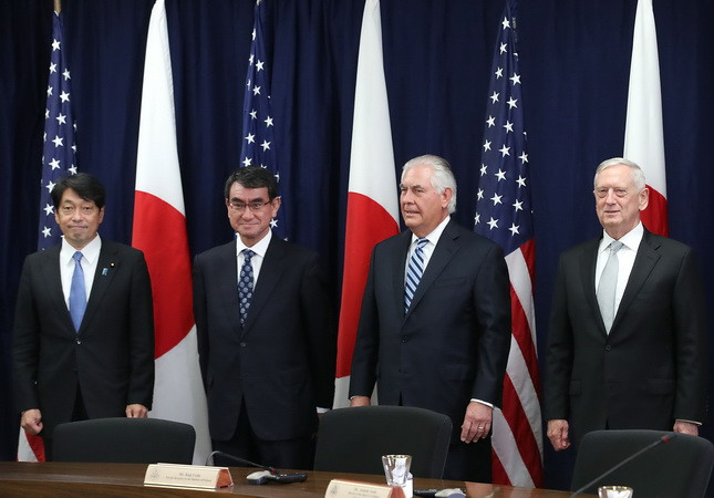 Nhật Bản, Mỹ tăng cường quan hệ đồng minh để đối phó với Triều Tiên ảnh 1