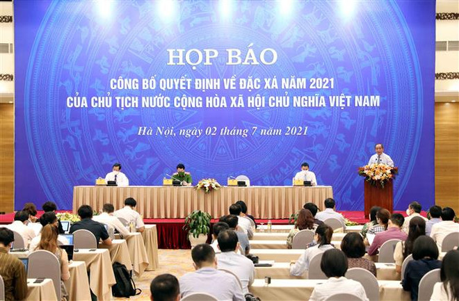 Công bố Quyết định về đặc xá năm 2021 của Chủ tịch nước ảnh 2