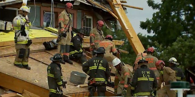 Mỹ: Lại sập tòa nhà đang xây dựng tại thủ đô Washington ảnh 1