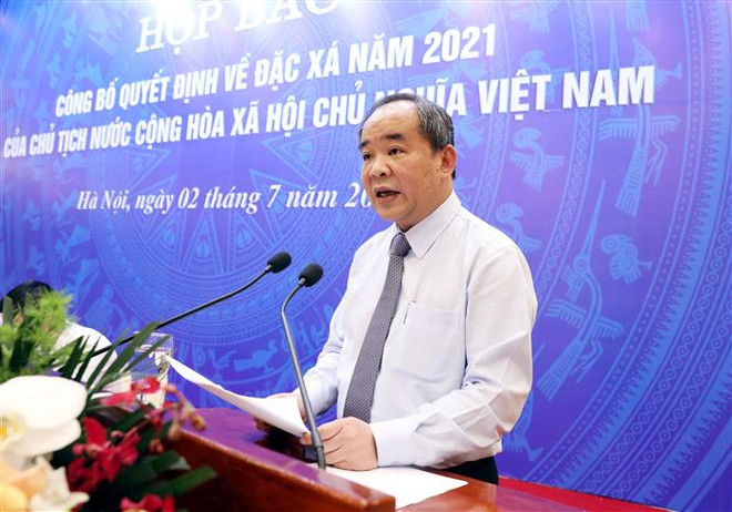 Công bố Quyết định về đặc xá năm 2021 của Chủ tịch nước ảnh 1