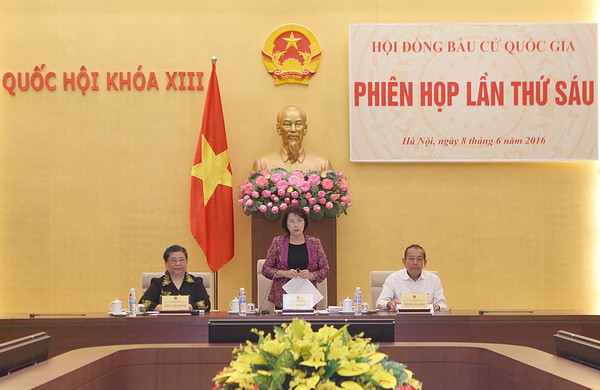 Họp báo thông báo kết quả bầu cử Quốc hội vào ngày 9/6 ảnh 1