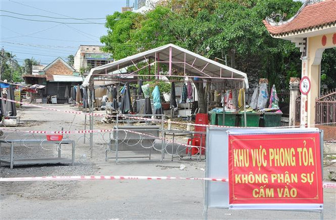 Tiền Giang giãn cách xã hội ở thị xã Cai Lậy và huyện Cái Bè ảnh 1