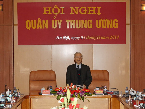 Xây dựng Quân đội vững mạnh về chính trị, nâng cao sức chiến đấu ảnh 1