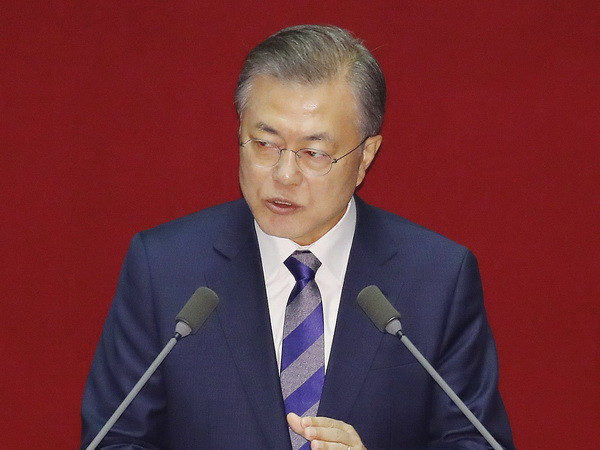 Tổng thống Moon tuyên bố liên minh Mỹ-Hàn cần được duy trì mãi mãi ảnh 1