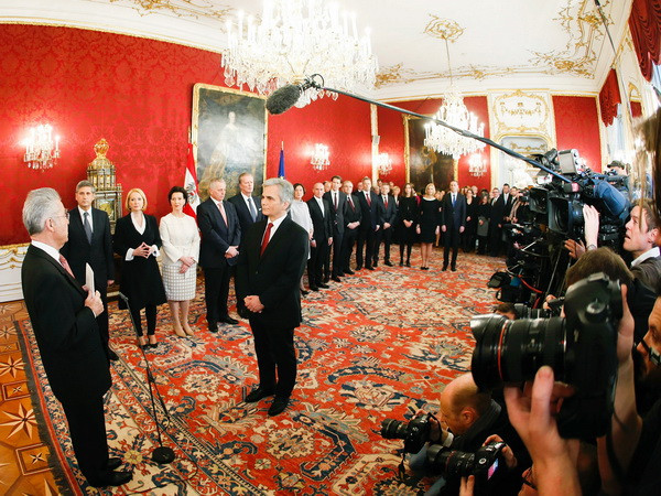 Chính phủ mới của Áo nhậm chức với cam kết cải cách ảnh 1