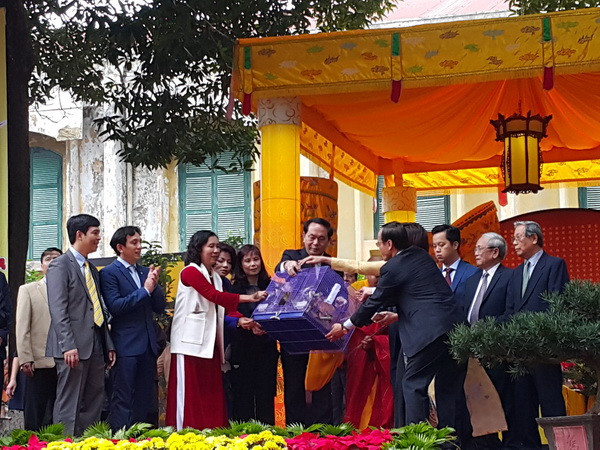 Lễ dâng hương khai Xuân Đinh Dậu 2017 tại Hoàng thành Thăng Long ảnh 1