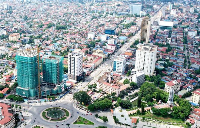 Thành phố Thái Nguyên phấn đấu đến năm 2030 phát triển trở thành đô thị văn minh. (Ảnh: TTXVN phát) Đã có 41/63 địa phương triển khai xây dựng đề án đô thị thông minh ảnh 1