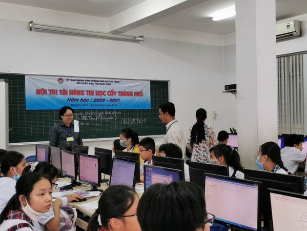 TP.HCM: Đến 2030, có 50% học sinh đạt chứng chỉ tin học quốc tế ảnh 1