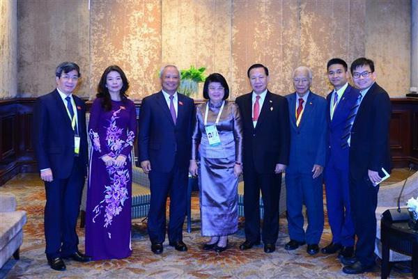 Phó Chủ tịch Quốc hội Uông Chu Lưu dự Cuộc gặp lãnh đạo AIPA-ASEAN ảnh 5