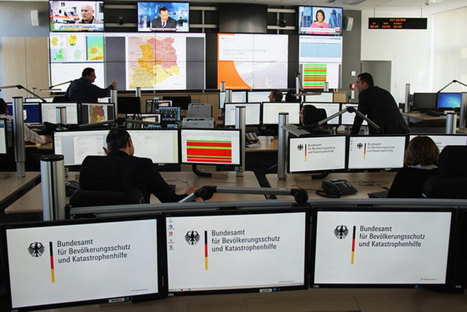 Đức tiến hành diễn tập báo động toàn quốc qua các hệ thống còi ảnh 1