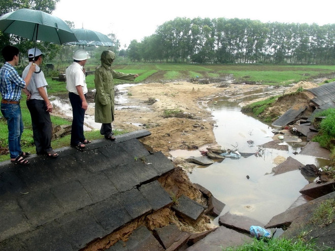 Hàng trăm hồ chứa nước ở bốn tỉnh Nam Trung Bộ bị xuống cấp, hư hỏng ảnh 1