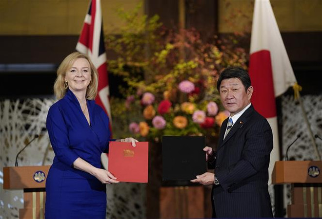 Nhật Bản-Anh sẽ tiến hành họp trực tuyến 2+2 trong tháng 2 ảnh 1