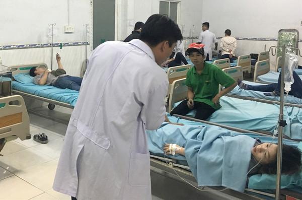 Bắc Ninh: 19 công nhân nhập viện nghi do ngộ độc thực phẩm ảnh 1