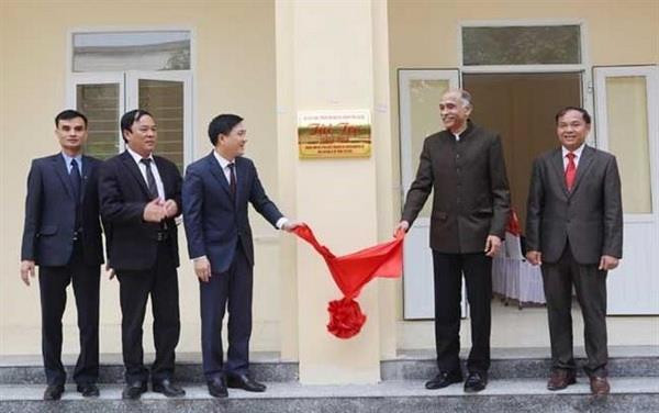 Ấn Độ tài trợ xây Nhà ăn bán trú cho Trường Mầm non Đồng Bụt ảnh 1