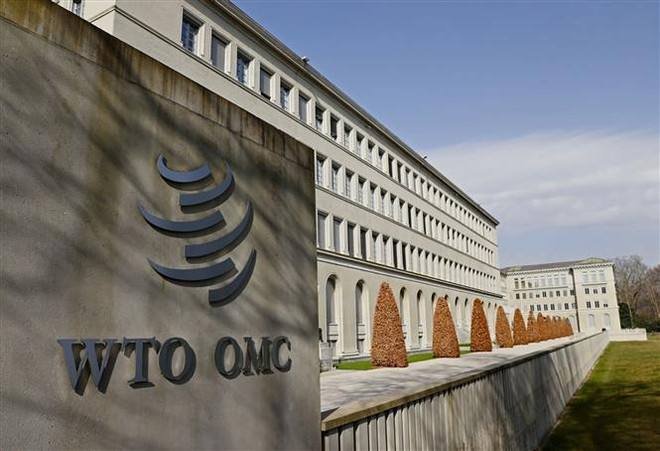 Trụ sở WTO ở Geneva (Thụy Sĩ). (Ảnh: Reuters/TTXVN) IPEF: Mô hình an ninh-kinh tế của Mỹ trong trật tự kinh tế quốc tế mới ảnh 2