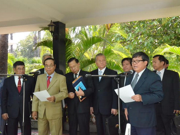 Ủy ban hỗn hợp đảng CPP-CNRP họp phiên đầu tiên ảnh 1