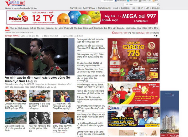 Báo điện tử VietNamNet bị xử phạt vì thông tin sai sự thật ảnh 1