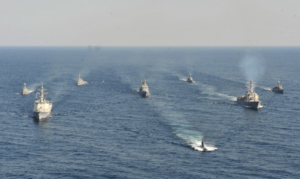 Đội tàu chiến Hàn Quốc lên đường tham gia cuộc tập trận RIMPAC ảnh 1