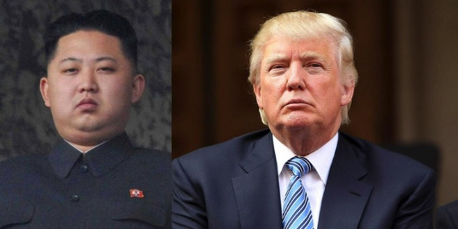 Tổng thống Mỹ Donald Trump và nhà lãnh đạo Triều Tiên Kim Jong-un. (Nguồn: fpif.org) Tổng thống Mỹ bóng gió về mối quan hệ với nhà lãnh đạo Triều Tiên ảnh 1
