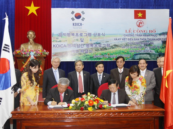 KOICA hỗ trợ Quảng Trị 9,6 triệu USD xây dựng nông thôn mới ảnh 1