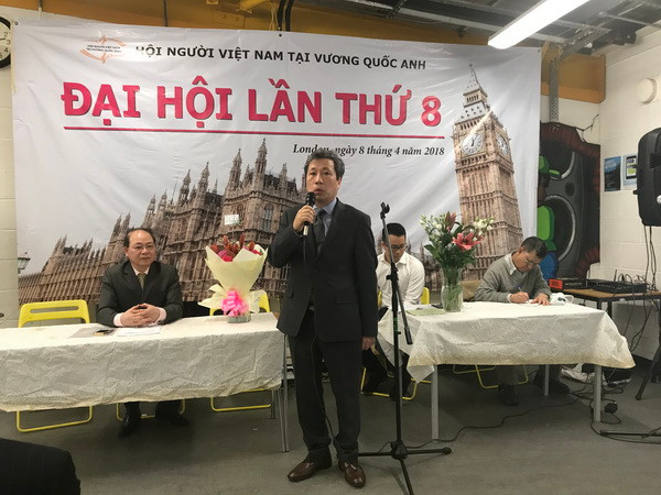 Đại hội lần thứ 8 Hội người Việt Nam tại Vương quốc Anh ảnh 1