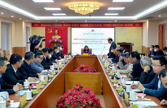 Nâng hiệu quả công tác về người Việt ở nước ngoài trong tình hình mới ảnh 1