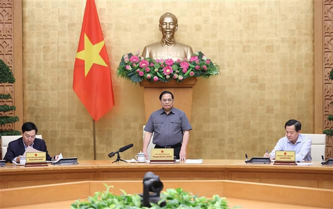 Phiên họp Chính phủ chuyên đề xây dựng pháp luật tháng 11 ảnh 1