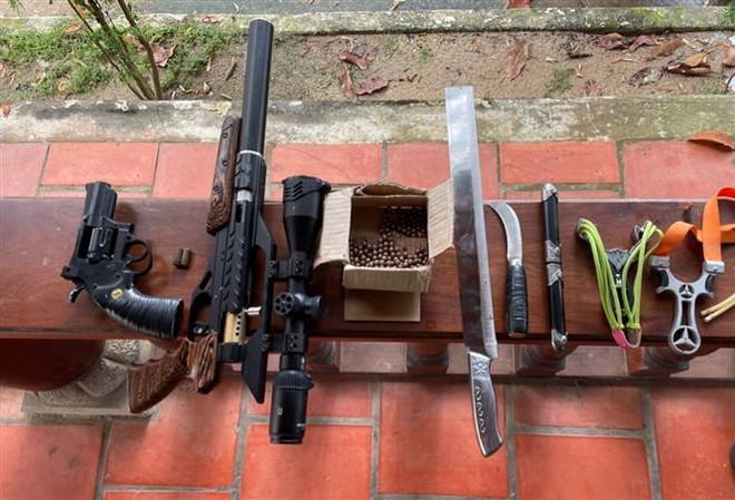 Tây Ninh: Bắt nhóm đối tượng dùng công cụ hỗ trợ xử lý mâu thuẫn ảnh 2