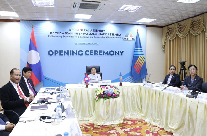 Lào đề cao vai trò Chủ tịch ASEAN và AIPA của Việt Nam ảnh 2