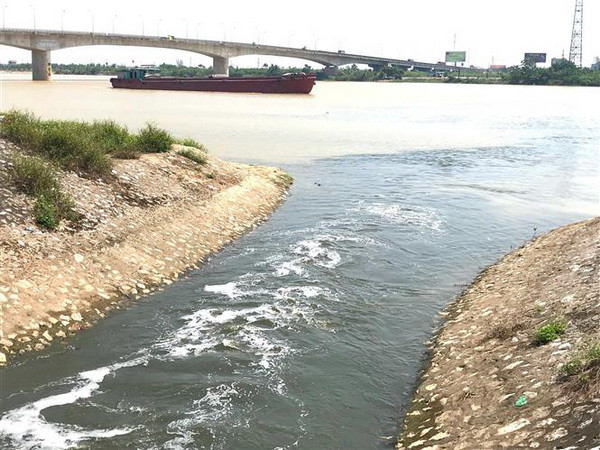 Nam Định: Trạm bơm tiêu úng xả thải gây ô nhiễm môi trường ảnh 2