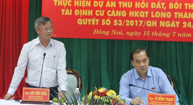 Đồng Nai cần đảm bảo tiến độ thu hồi đất sân bay Long Thành ảnh 2