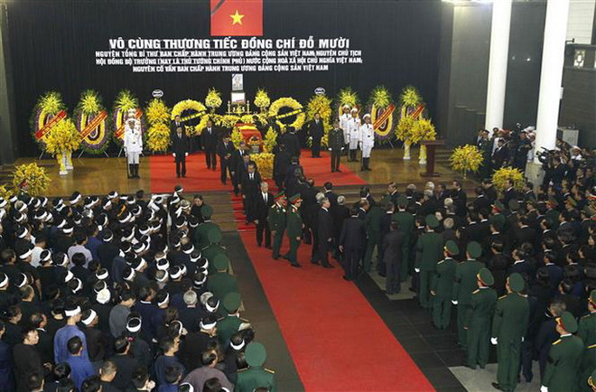 Lễ viếng và mở sổ tang nguyên Tổng Bí thư Đỗ Mười tại Bangladesh ảnh 1