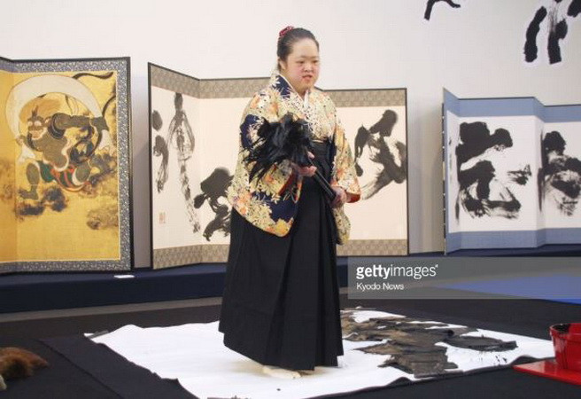 Hơn 40.000 người tới xem Triển lãm thư pháp lớn nhất thế giới tại Nhật ảnh 1