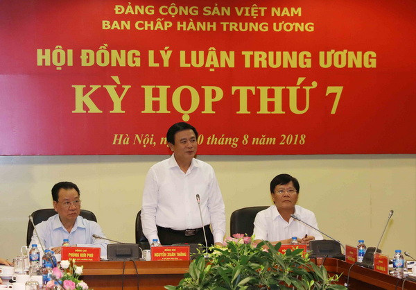 Kỳ họp thứ 7 Hội đồng Lý luận Trung ương nhiệm kỳ 2016-2021 ảnh 1