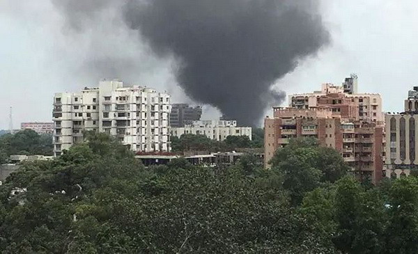 Ấn Độ: Cháy tại trụ sở hãng truyền hình nhà nước ở thủ đô New Delhi ảnh 1