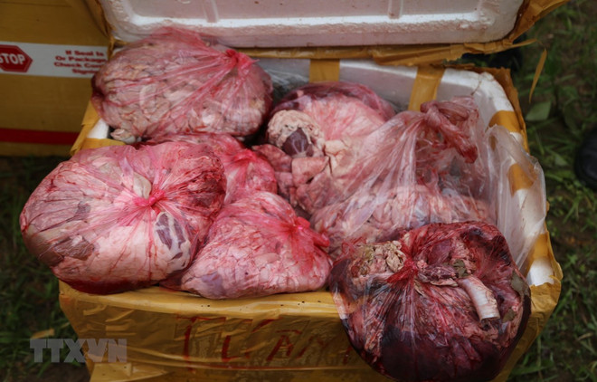 Hưng Yên tiêu hủy hơn 1,7 tấn thực phẩm bẩn chuẩn bị đưa ra thị trường ảnh 1