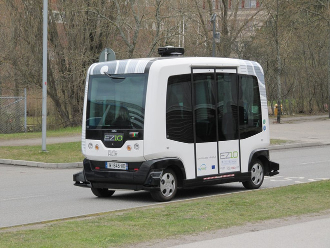 Israel tiến hành chạy thử nghiệm xe buý‎t tự lái trên đường phố ảnh 1