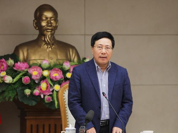 Phó Thủ tướng, Bộ trưởng Bộ Ngoại giao Phạm Bình Minh. (Ảnh: Lâm Khánh/TTXVN) Phó Thủ tướng, Bộ trưởng Ngoại giao Phạm Bình Minh sẽ thăm Nhật Bản ảnh 1