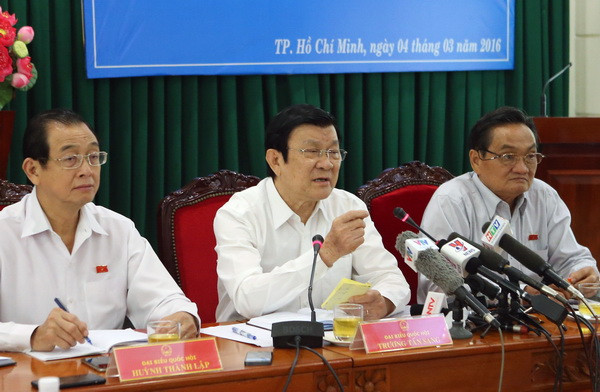 Chủ tịch nước lắng nghe tâm tư của các doanh nghiệp TP.HCM ảnh 1