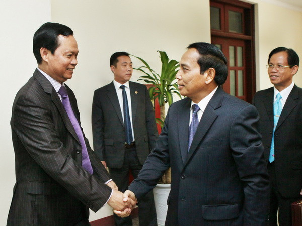 Việt Nam-Lào tăng cường hợp tác trong lĩnh vực thanh tra ảnh 1