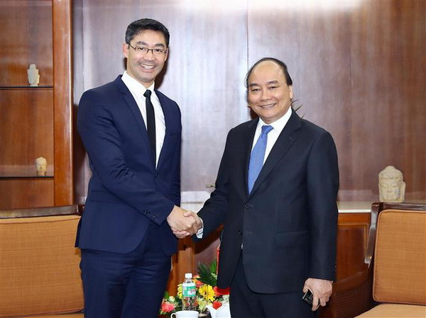 Thủ tướng Nguyễn Xuân Phúc tiếp nguyên Phó Thủ tướng Đức ảnh 1