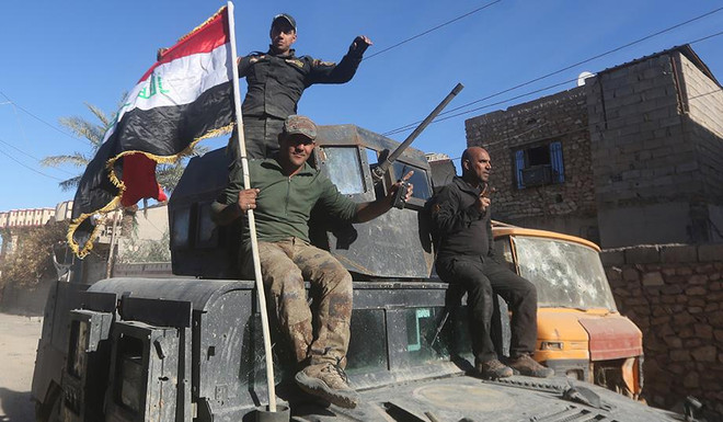 Quân đội Iraq đánh bật lực lượng IS khỏi thành trì Ramadi ảnh 1