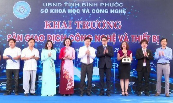 Khai trương Sàn giao dịch công nghệ và thiết bị tỉnh Bình Phước ảnh 1