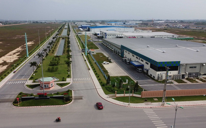 Khu công nghiệp Thăng Long, tỉnh Vĩnh Phúc. (Ảnh: Hoàng Hùng/TTXVN) Bất động sản đáp ứng xu hướng tăng trưởng xanh ảnh 1
