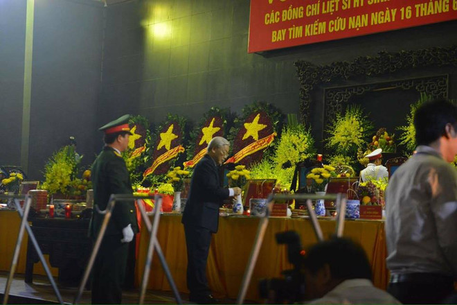 Lãnh đạo cấp cao dự Lễ viếng 9 quân nhân phi hành đoàn CASA-212 ảnh 8