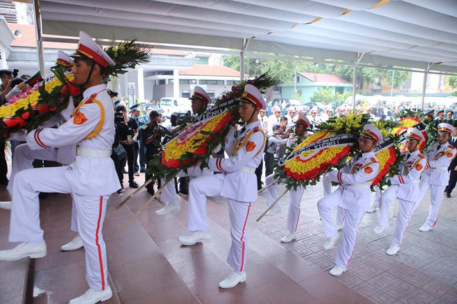 [Video] Trọng thể lễ viếng 9 quân nhân phi hành đoàn CASA-212 ảnh 1