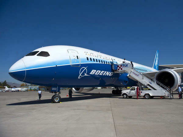 Máy bay Boeing 787 Dreamliner. (Nguồn: AFP/TTXVN) Máy bay Boeing Dreamliner lại gặp sự cố về hệ thống pin ảnh 1