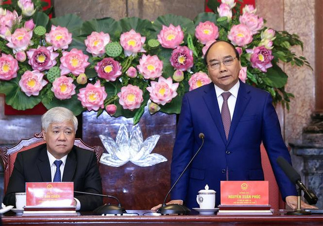 Chủ tịch nước tiếp Đoàn già làng, trưởng bản, nghệ nhân tiêu biểu ảnh 2