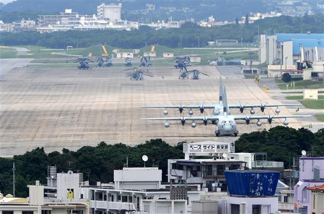 Hai căn cứ Mỹ ở Okinawa phong tỏa do có hàng chục ca mắc COVID-19 ảnh 1